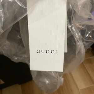 Authentic white Gucci shirt with tags